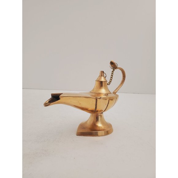 Vintage Brass Stick/Cone Incense Burner small burner with lid, made in i… - Picture 3 of 10